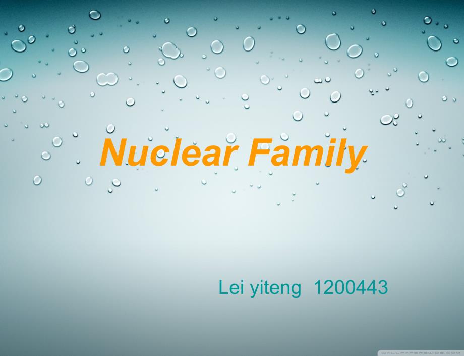 nuclear-family---另有配套讲稿_第1页