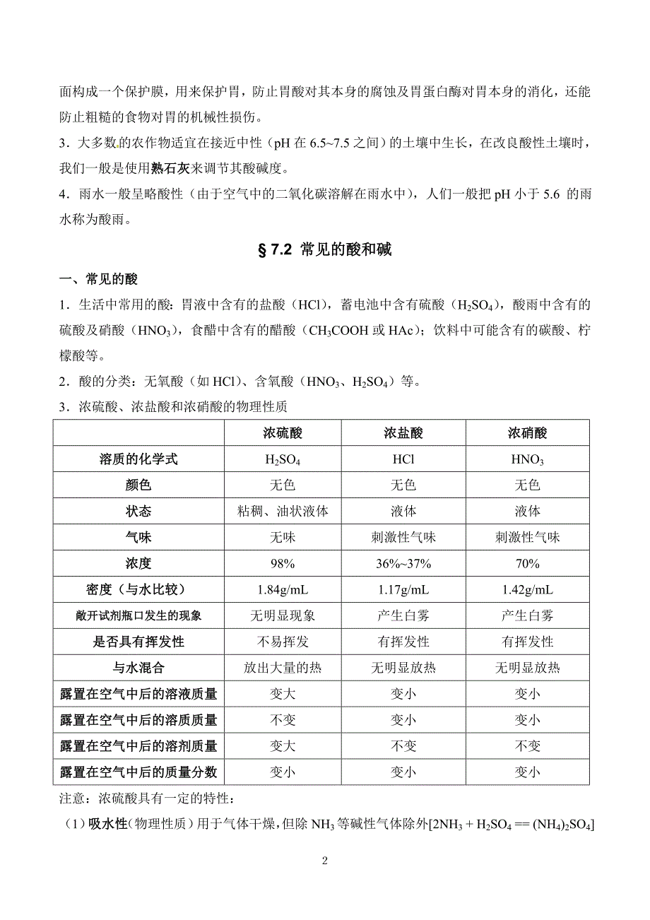 初三化学酸碱盐知识点最全整理版_第3页