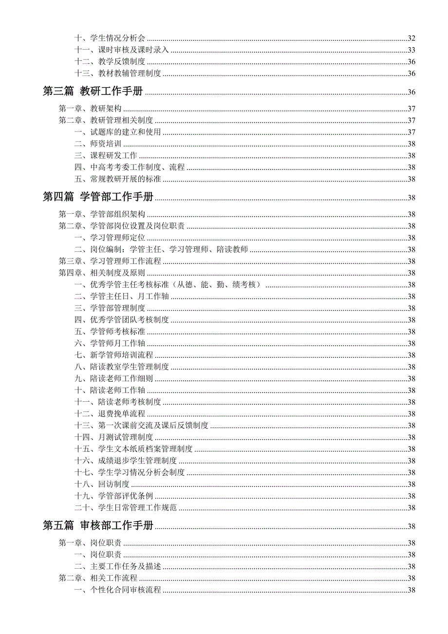 运营体系工作标准手册(修改版)_第3页