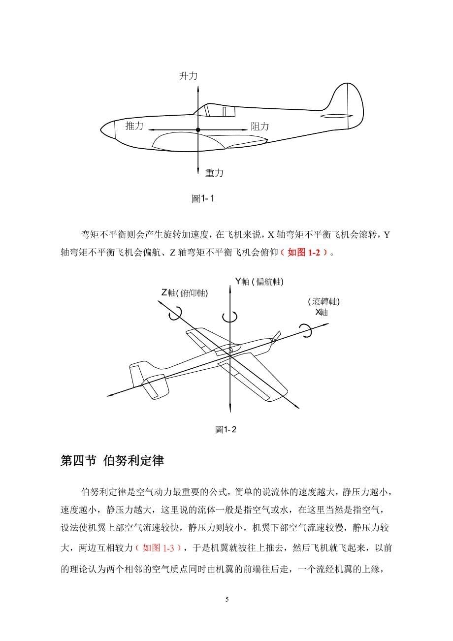 无人机的结构、飞行原理、系统组成、组装与调试_第5页