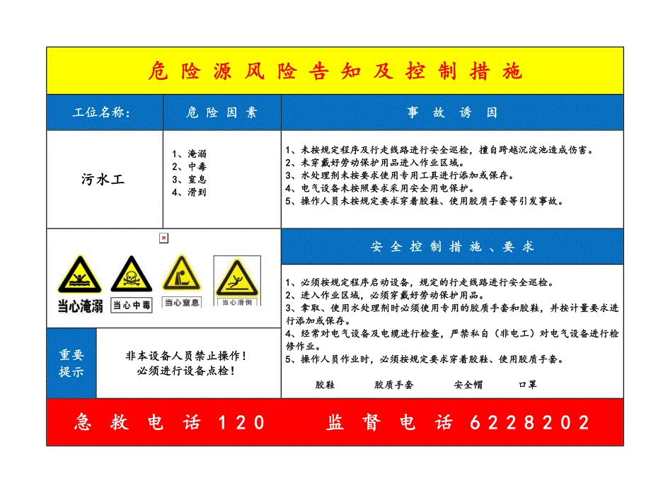 岗位风险告知卡(2017)_第4页