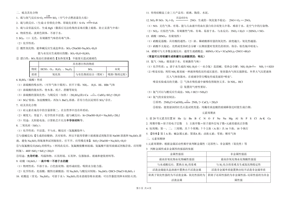 高中化学学业水平考试知识点总结_第3页
