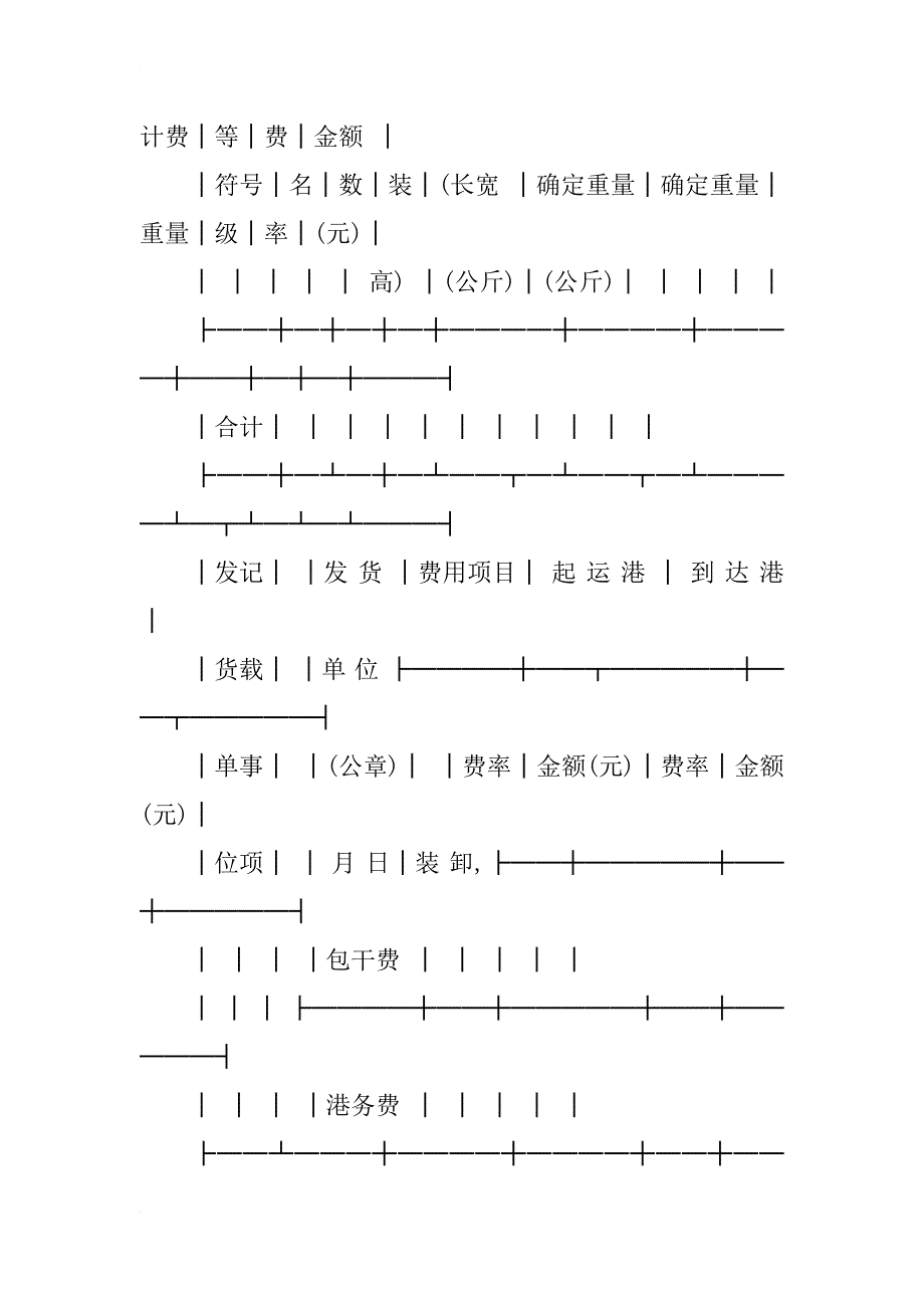 港务管理局货物承运合同的登记单_第2页