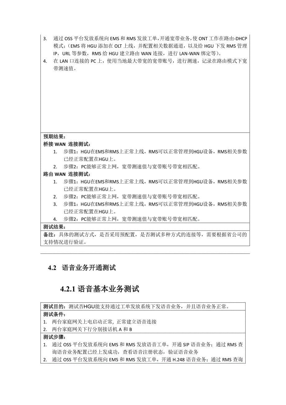 中国某通智能网关终端现网验证测试方案_第5页