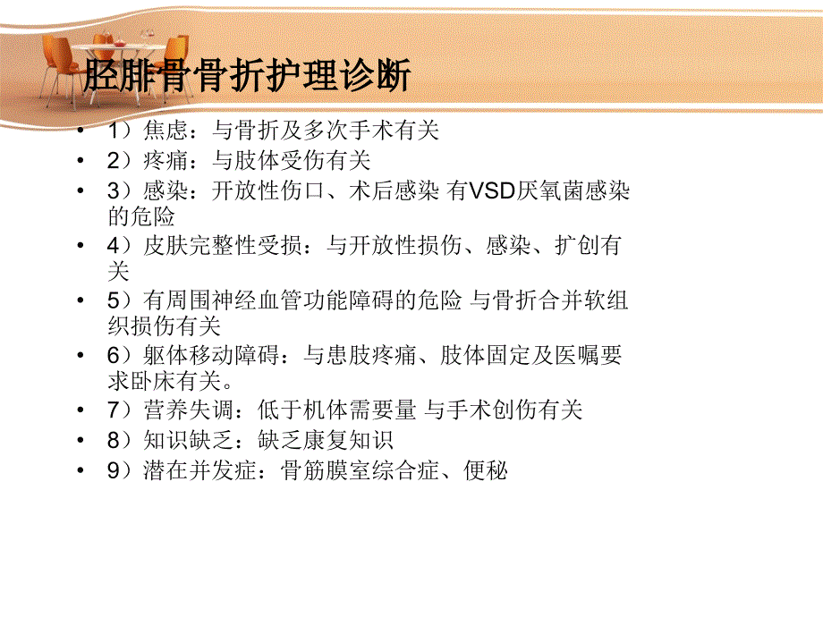 胫腓骨骨折护理查房与vsd护理_第2页