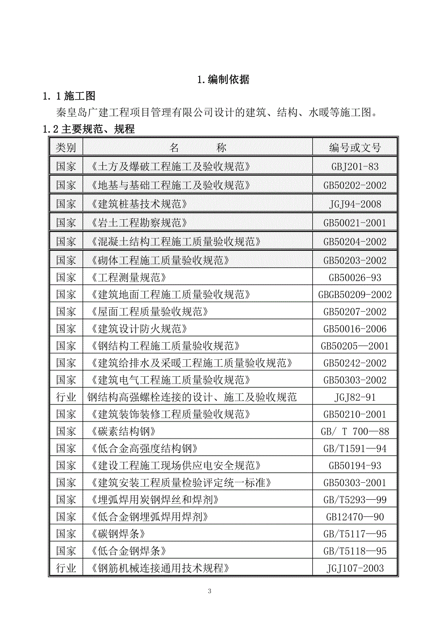 版哈物流装焊车间工程施工组织设计_第3页