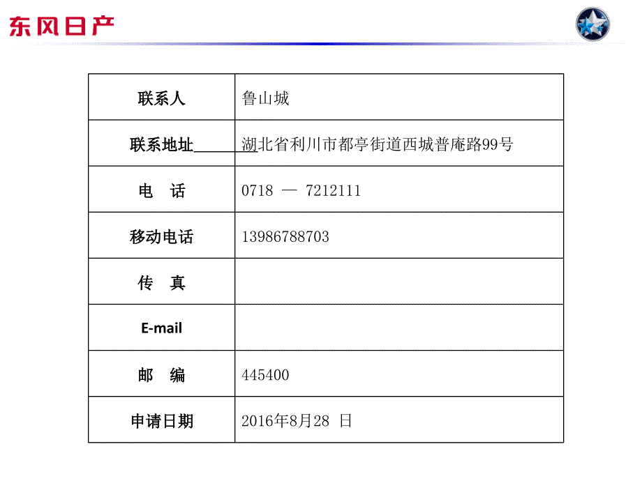 启辰品牌专营店申请计划书模板_第2页