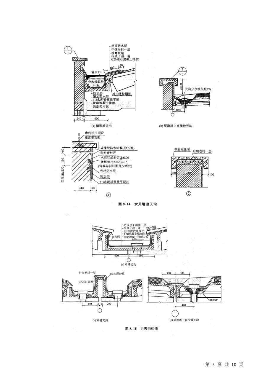 吉林建筑工程学院工业建筑考试范围_第5页