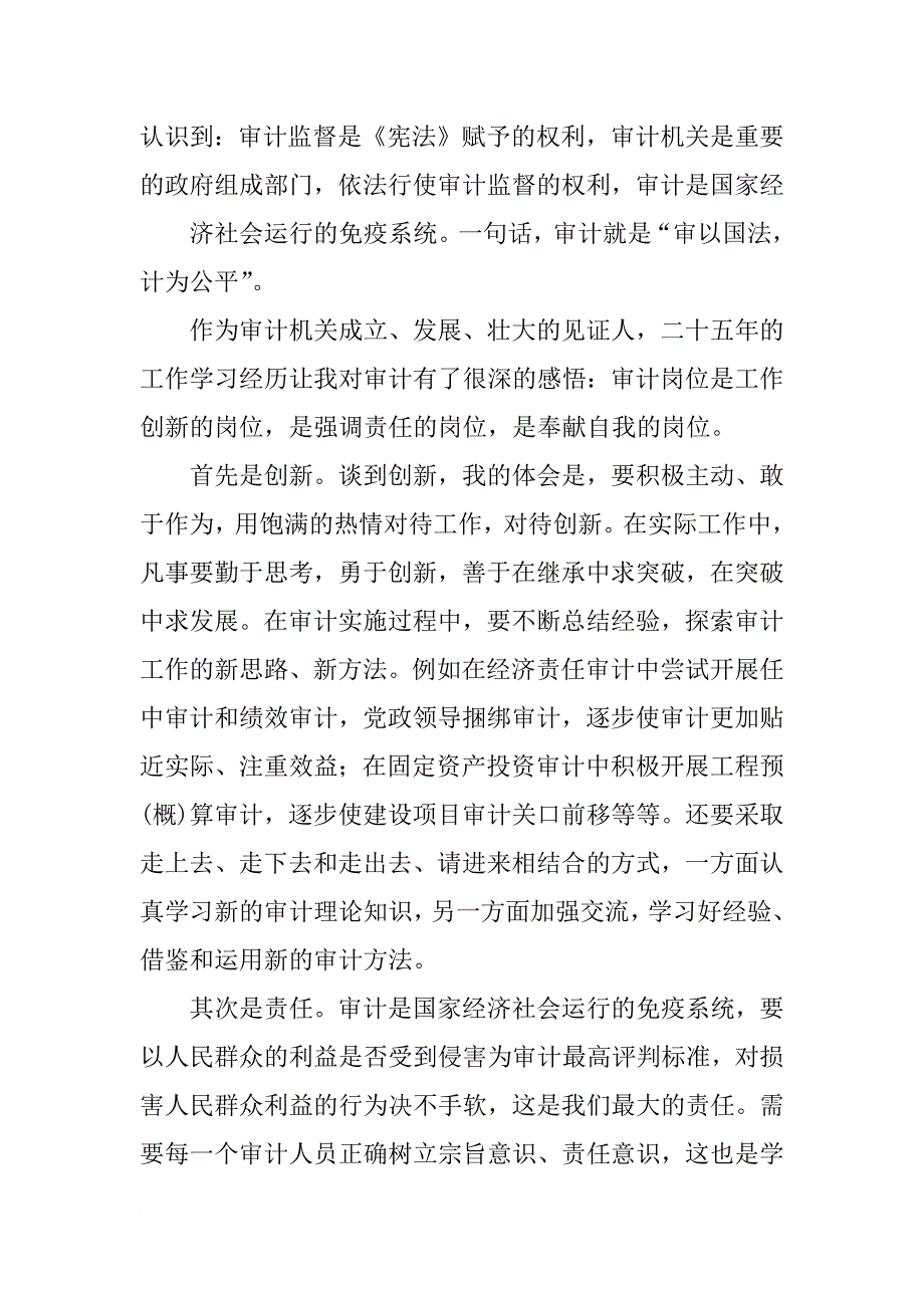 审计局,审计理论,发言_第2页