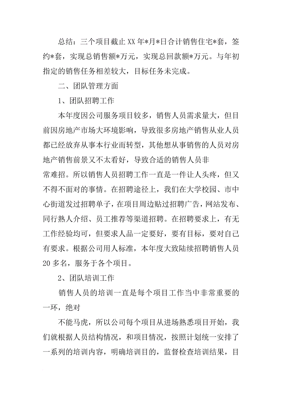 房地产营销总监年度总结_第2页