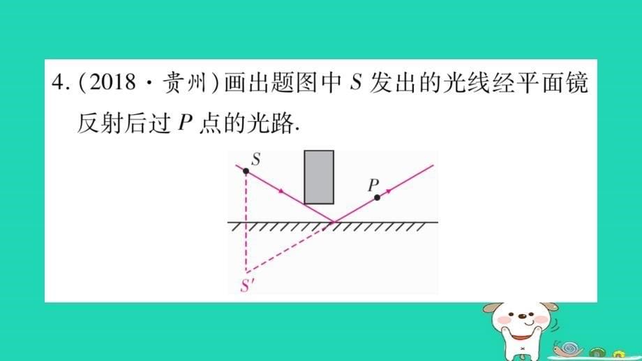 2019年中考物理 第23讲 专题突破二 作图题习题课件_第5页