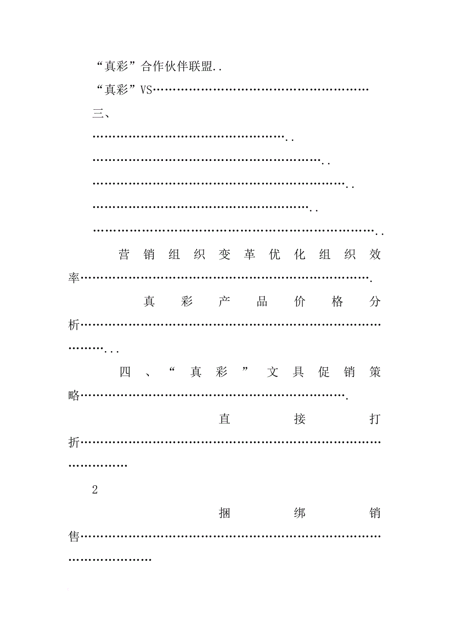 真彩营销推广分析报告_第2页