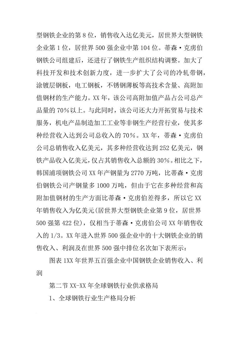 柳州钢铁厂,xx年度报告_第5页