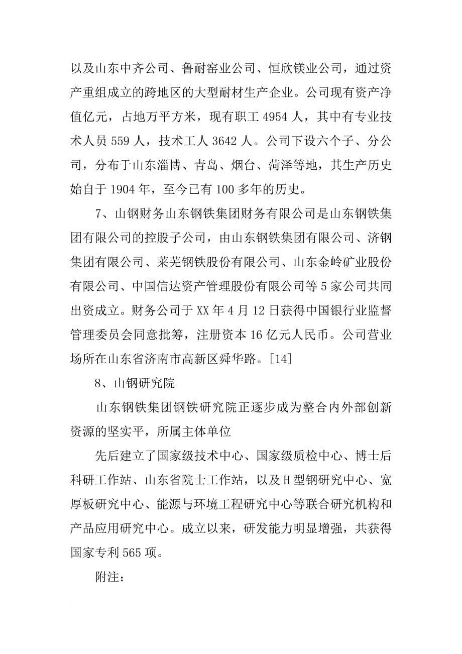 济南钢铁集团总公司耐火材料厂_第5页