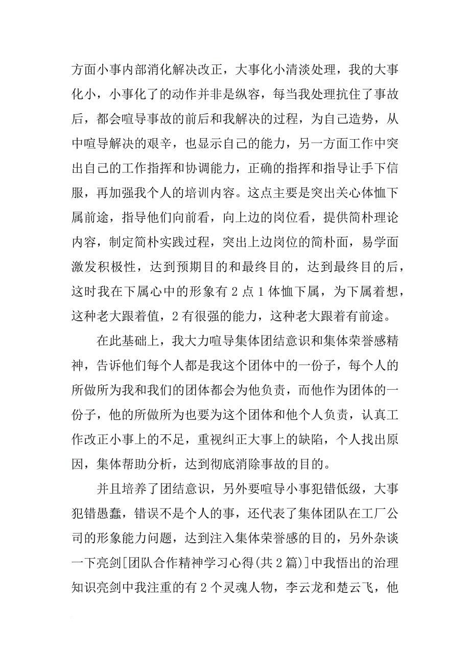 李云龙团队简短总结_第5页