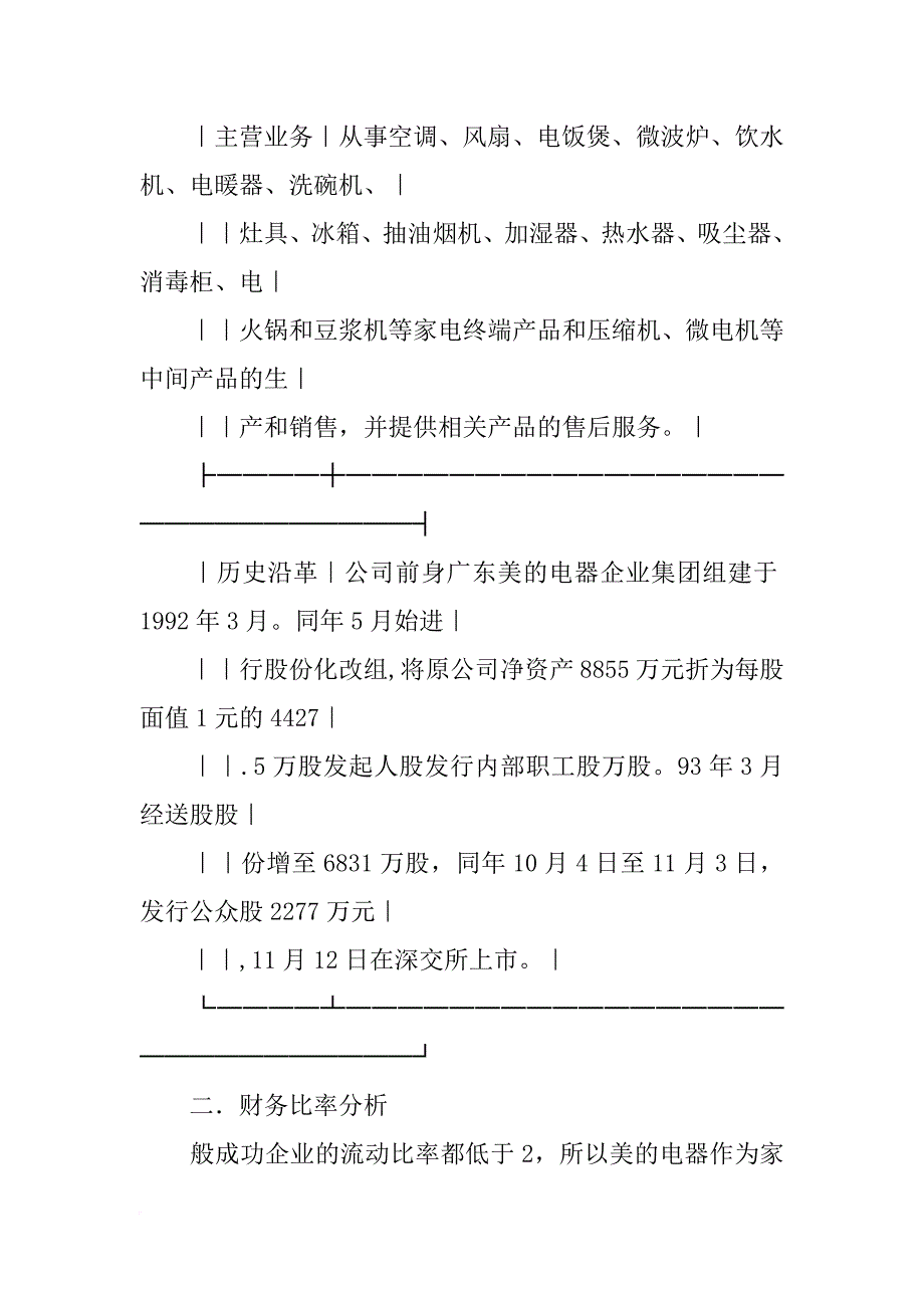 美的电器财务报告分析_第3页