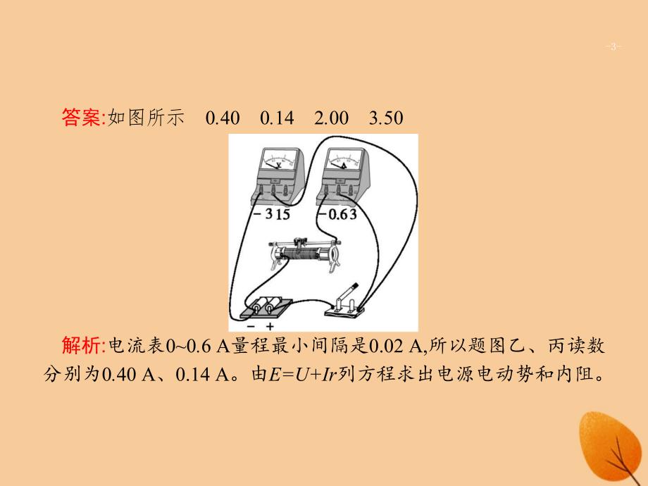 （浙江专用）2019版高考物理大二轮复习 专题六 实验 21 电学实验课件_第3页