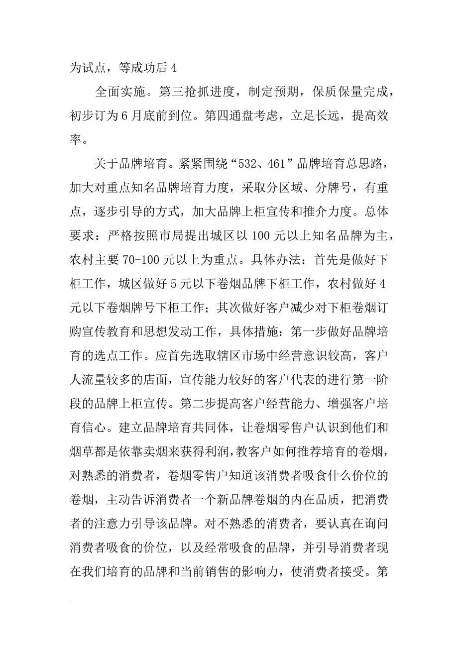 销售计划与措施_第5页