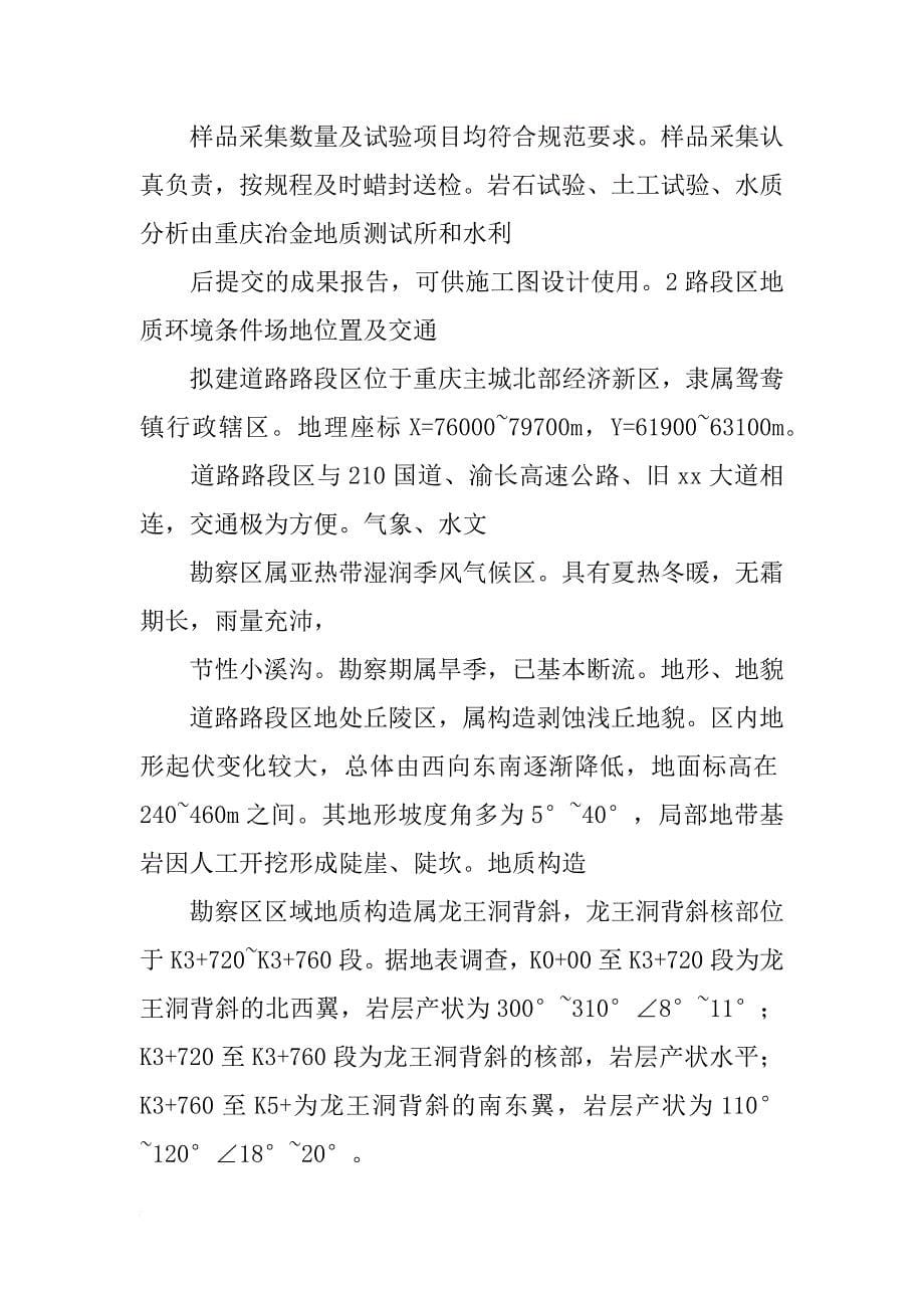 重庆江北嘴中央公园道路分析报告_第5页