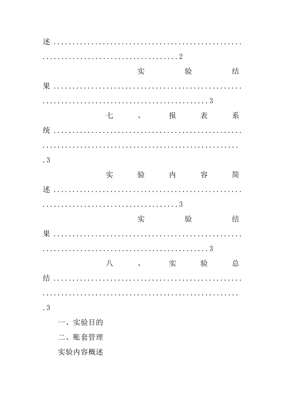 财务软件应用课程设计报告_第4页