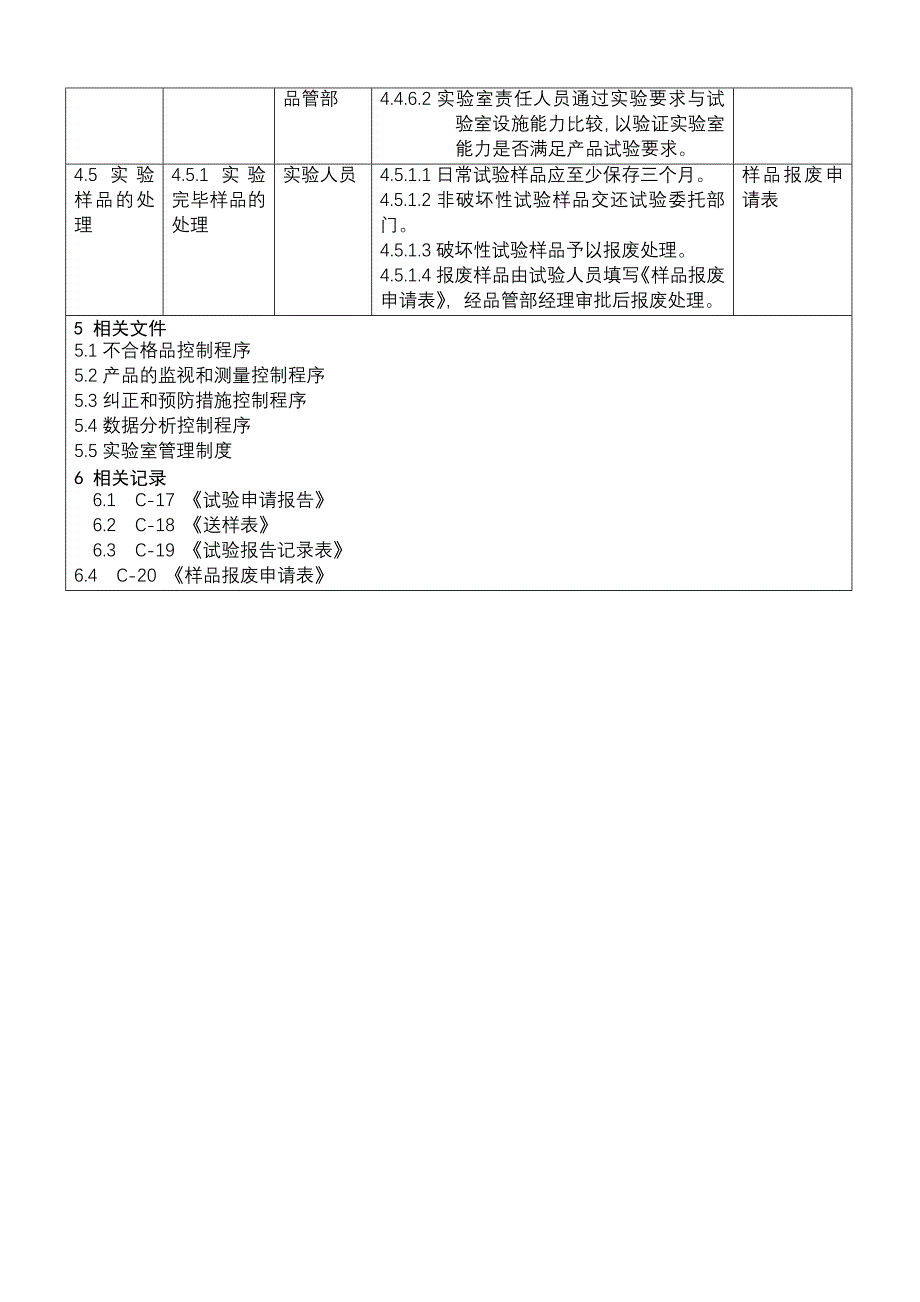 TS16949程序文件试验室程序_第3页