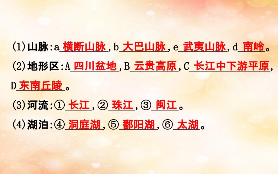 2019版高考地理一轮复习 区域地理 第三单元 中国地理 第21讲 北方地区与南方地区 3.21.2 南方地区课件_第3页