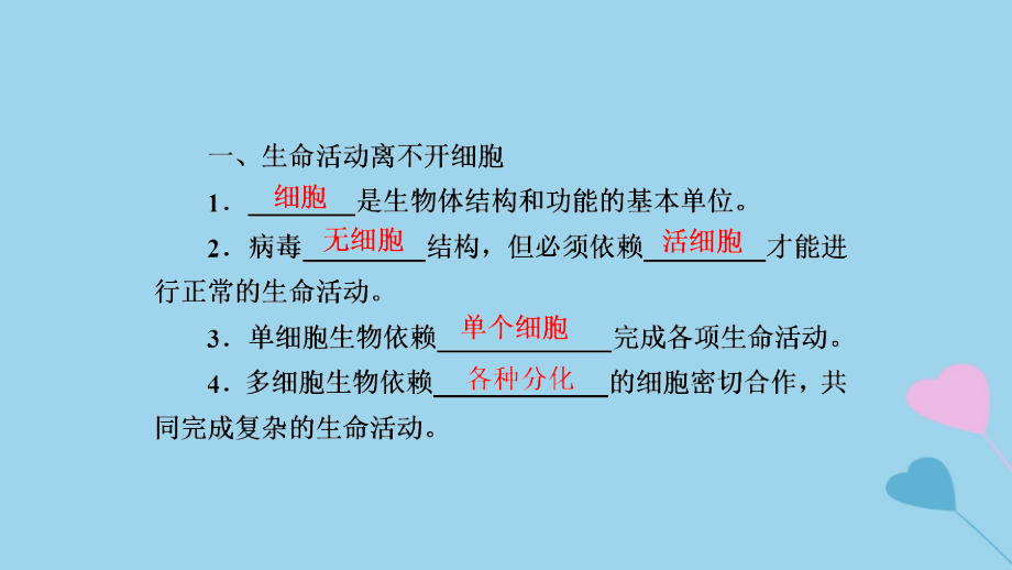 2019高考生物一轮复习 第1讲 走近细胞课件_第4页