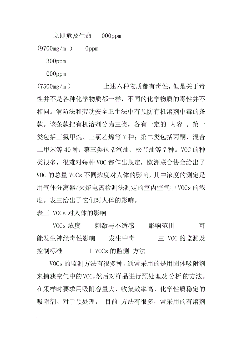 室内空气中可挥发性有机化合物的研究_1_第2页