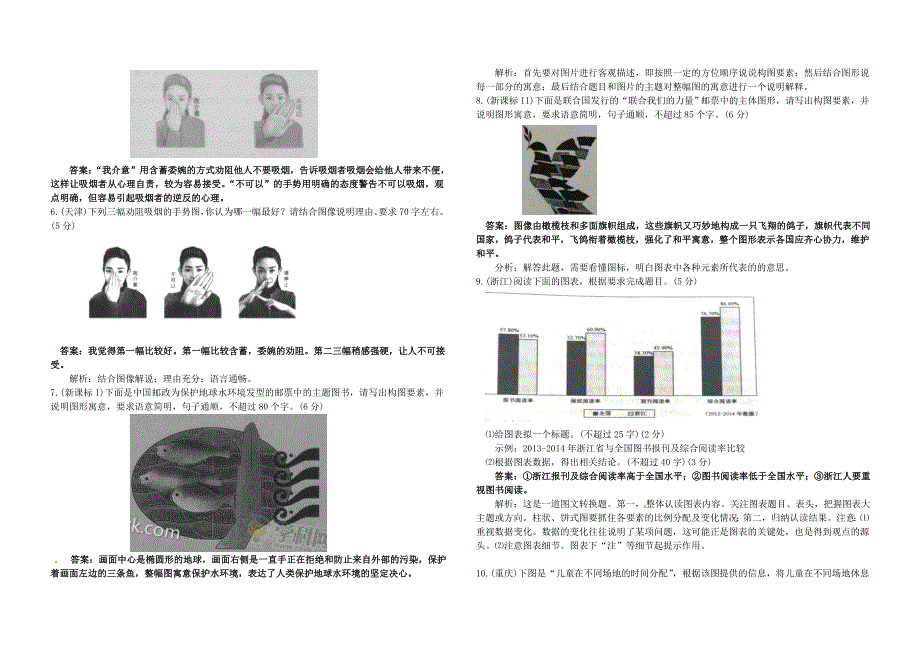 2016年高三语文一轮复习：图文转换_第4页