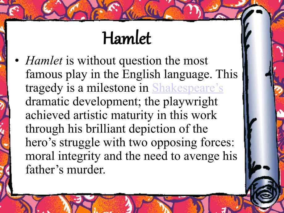 hamlet分析ppt_第2页