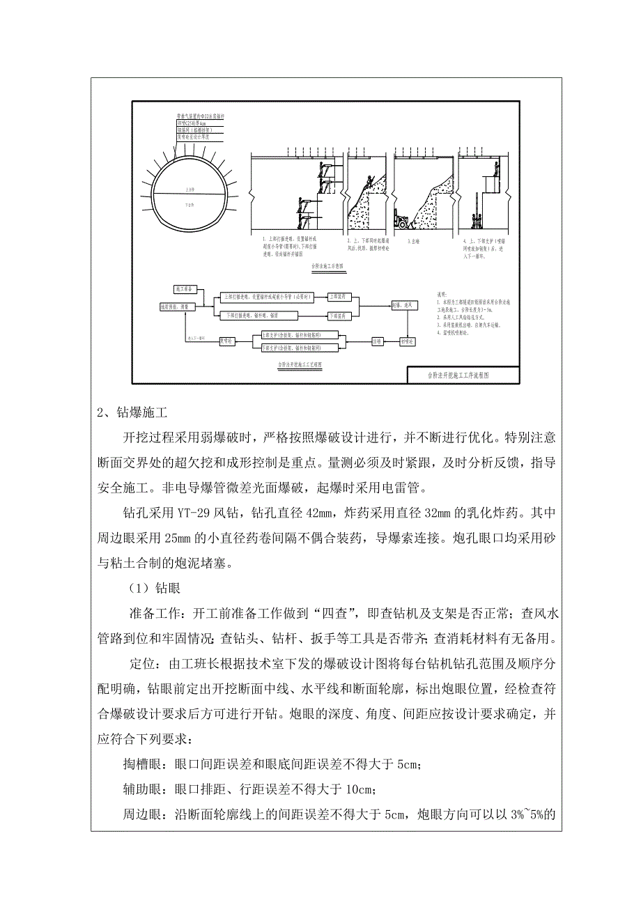 三都隧道开挖技术交底_第2页