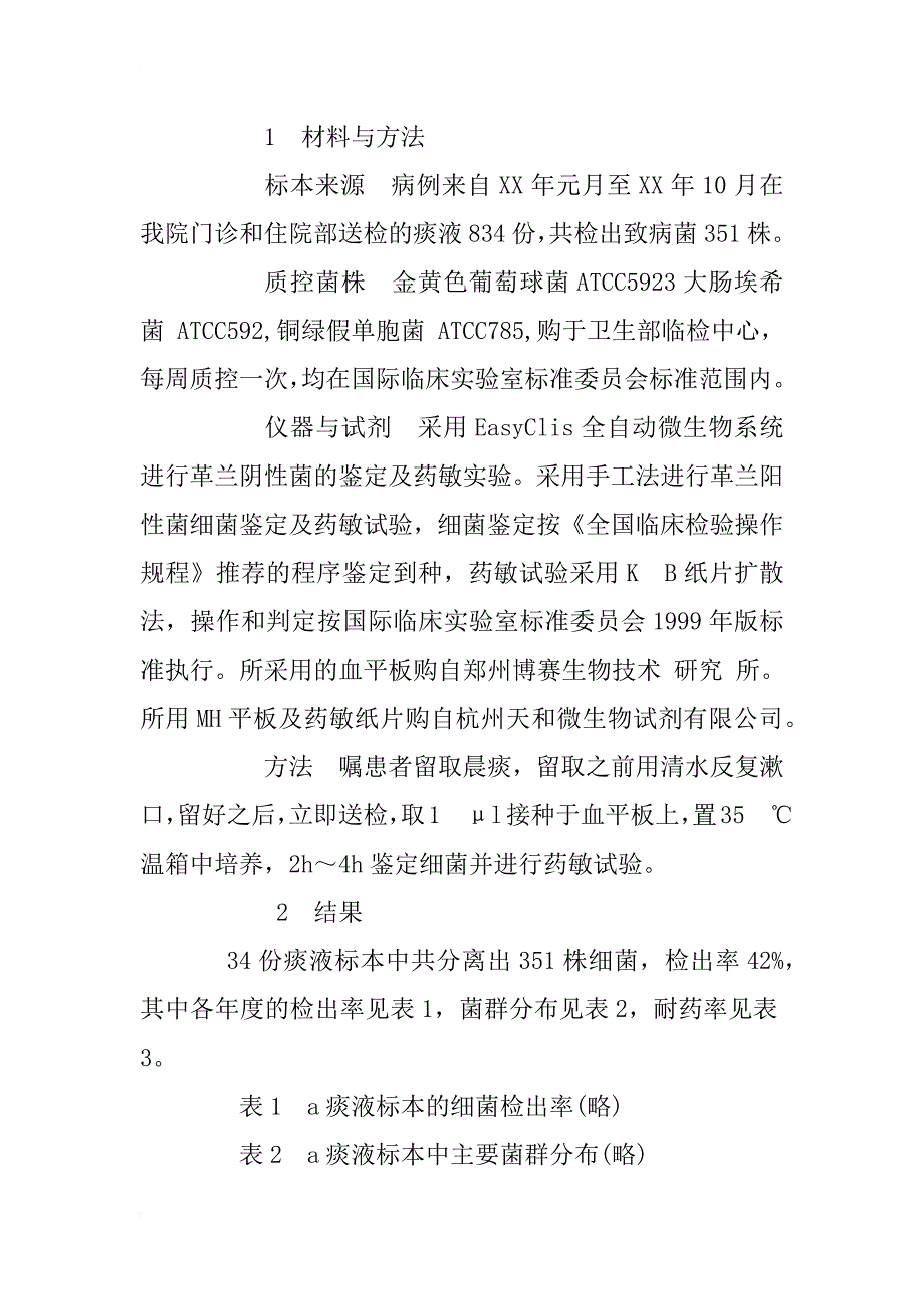 液细菌培养及药敏结果分析_第2页