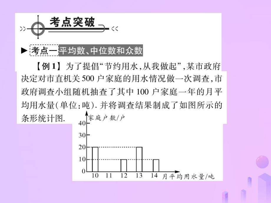 2018年秋八年级数学上册 第六章 数据的分析章末复习与小结作业课件 （新版）北师大版_第2页