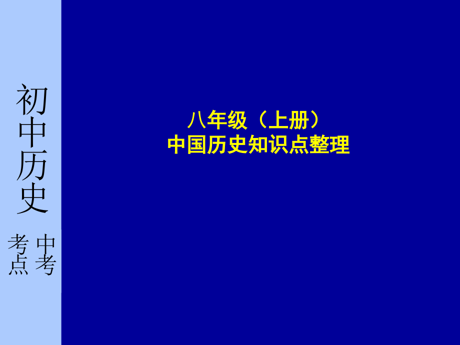 八年级_上册中国历课件高文武_第1页