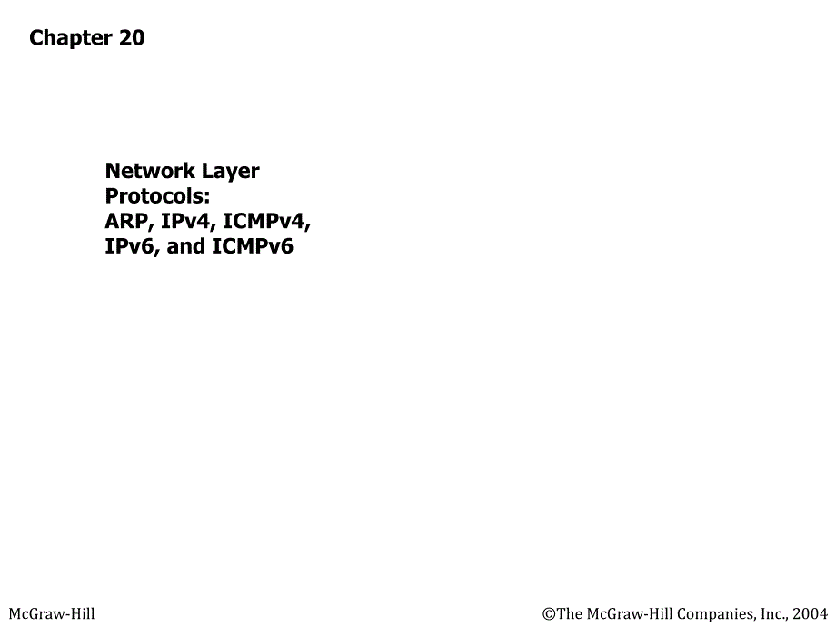 ch20网络层协议_第1页