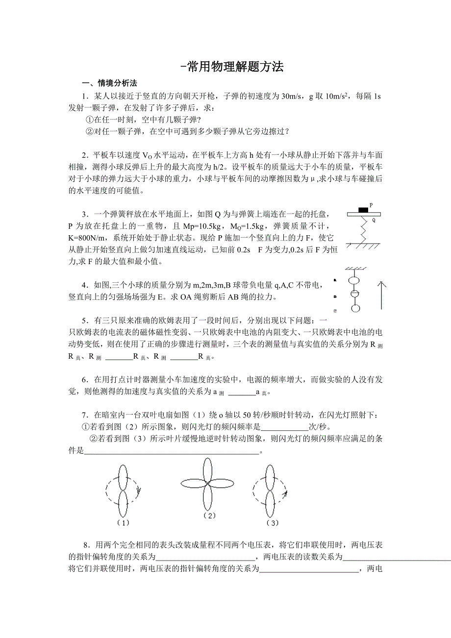 常用物理解题方法_第1页