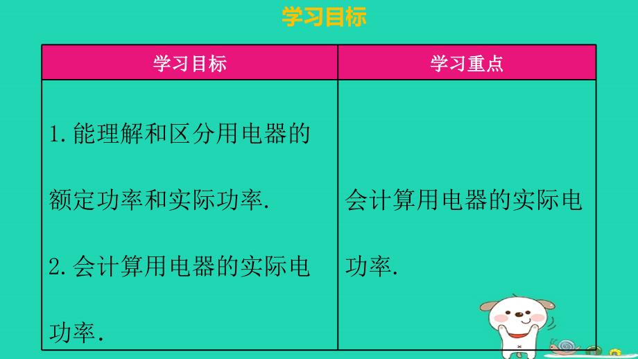 九年级物理全册 第十八章 第二节 电功率（第2课时）习题课件 （新版）新人教版_第3页