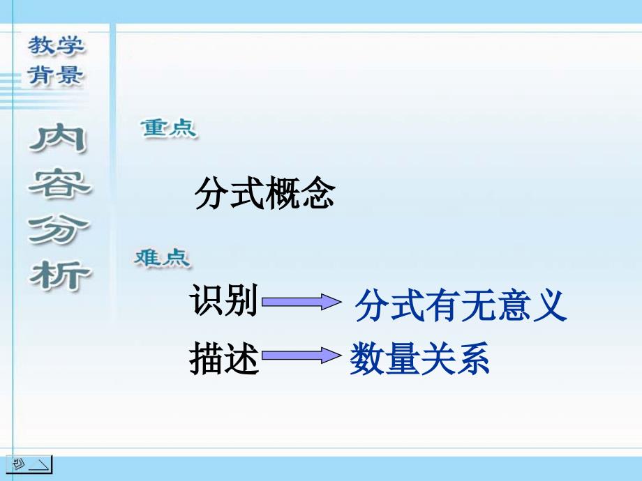 八下16.1 分式第一课时说课稿ppt--_第4页