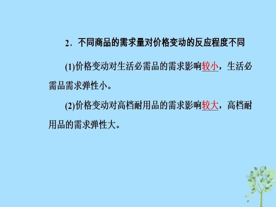 2018秋高中政治 第一单元 生活与消费 第二课 多变的价格 第二框 价格变动的影响课件 新人教版必修1_第5页