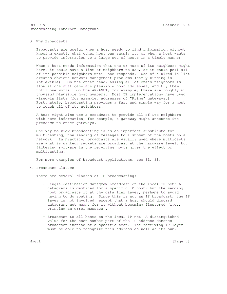 rfc919.broadcasting internet datagrams_第3页