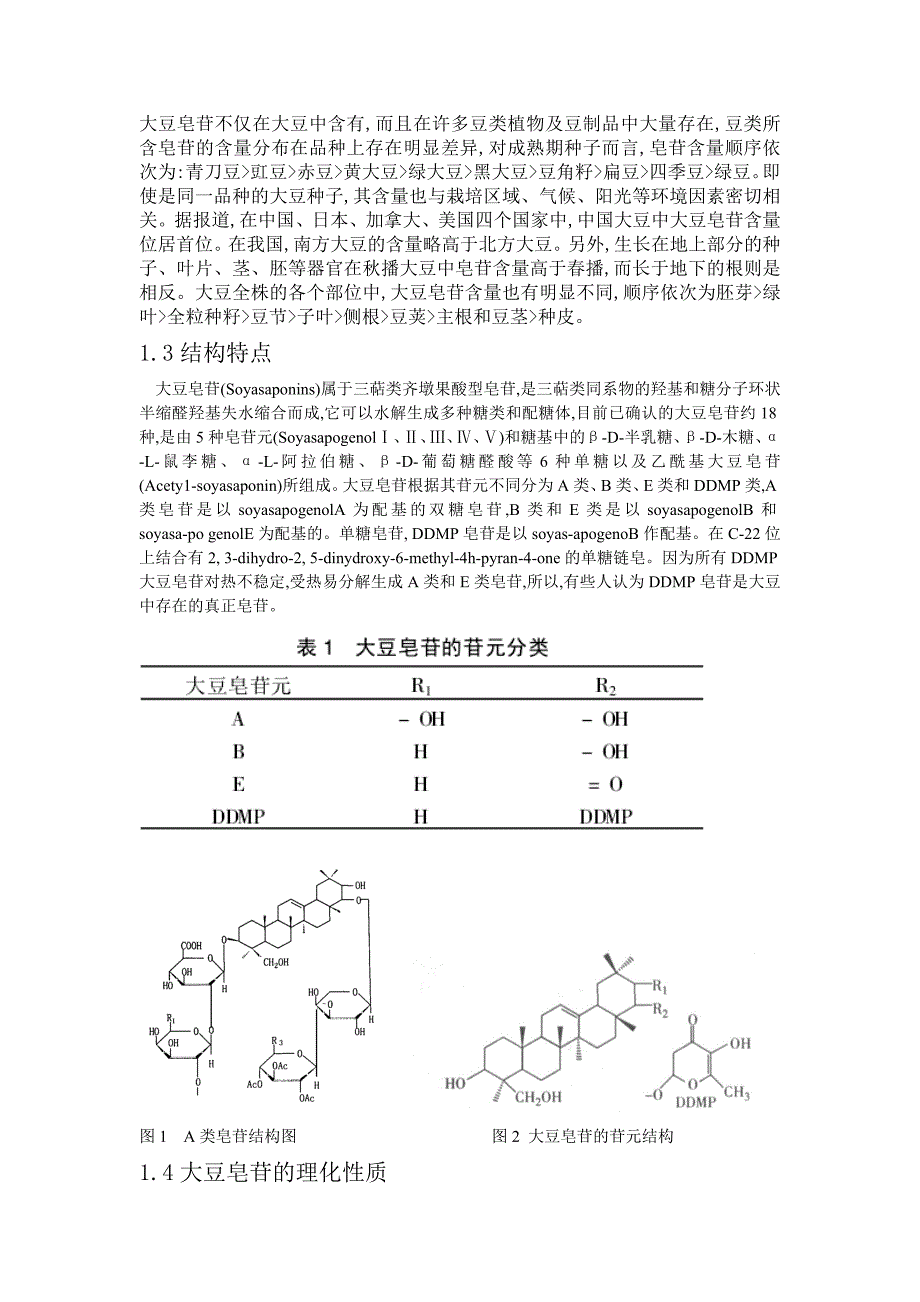 功能因子大豆皂苷的研究现状_第2页