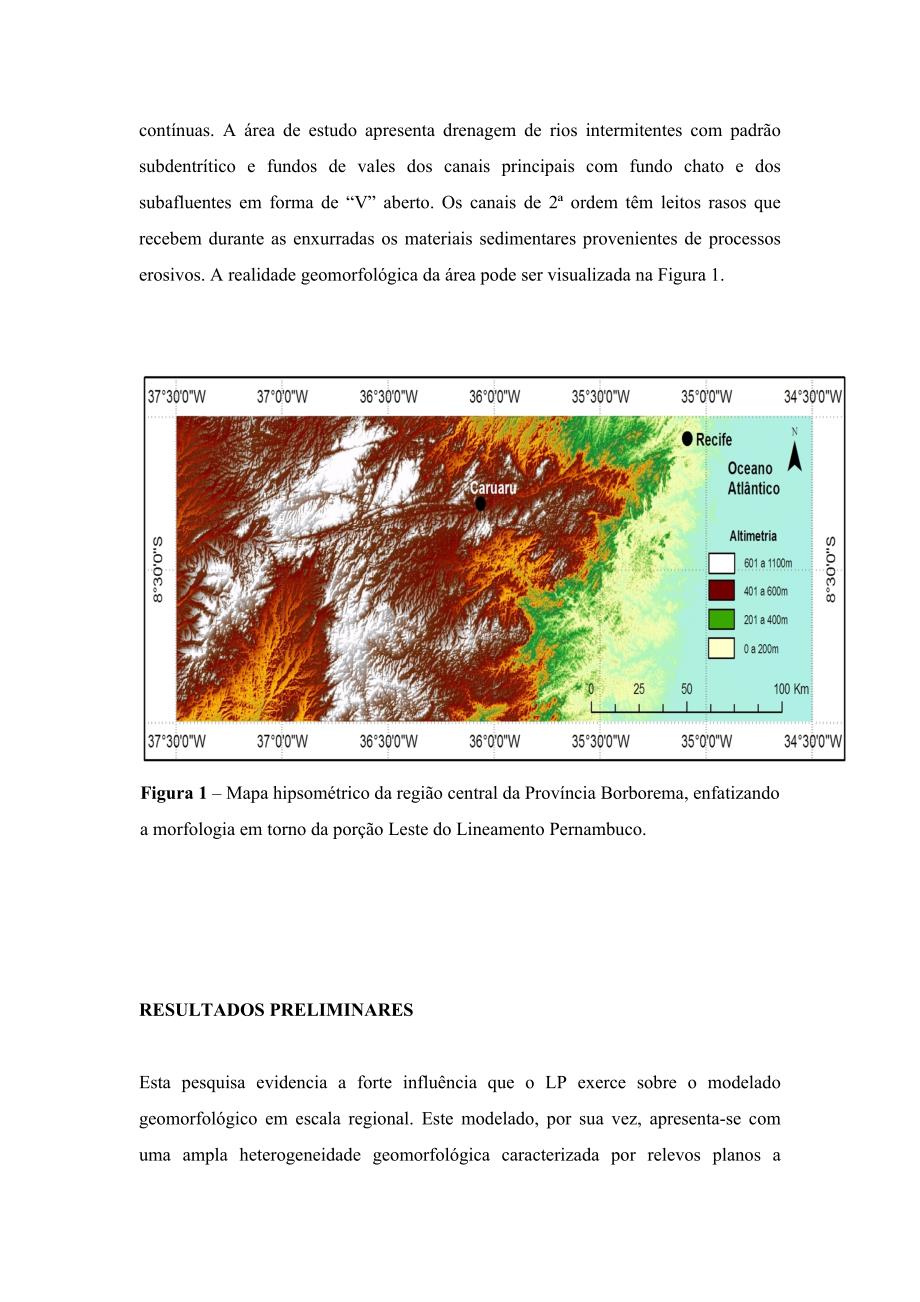 influência da zona de cisalhamento pernambuco na megageomorfologia do agreste pernambucano, provín_第3页