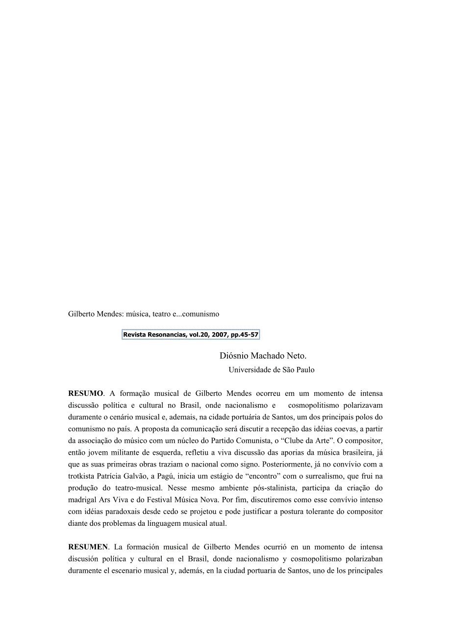 gilberto mendes música, teatro e... comunismo_第1页