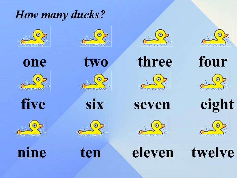 四年级英语上册 unit 3 numbers and animals part a课件1 （新版）闽教版_第3页