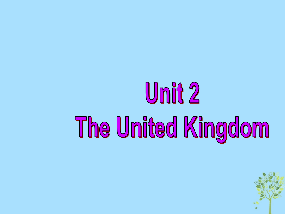 高中英语复习 unit 2 the united kingdom课件 新人教版必修5_第1页