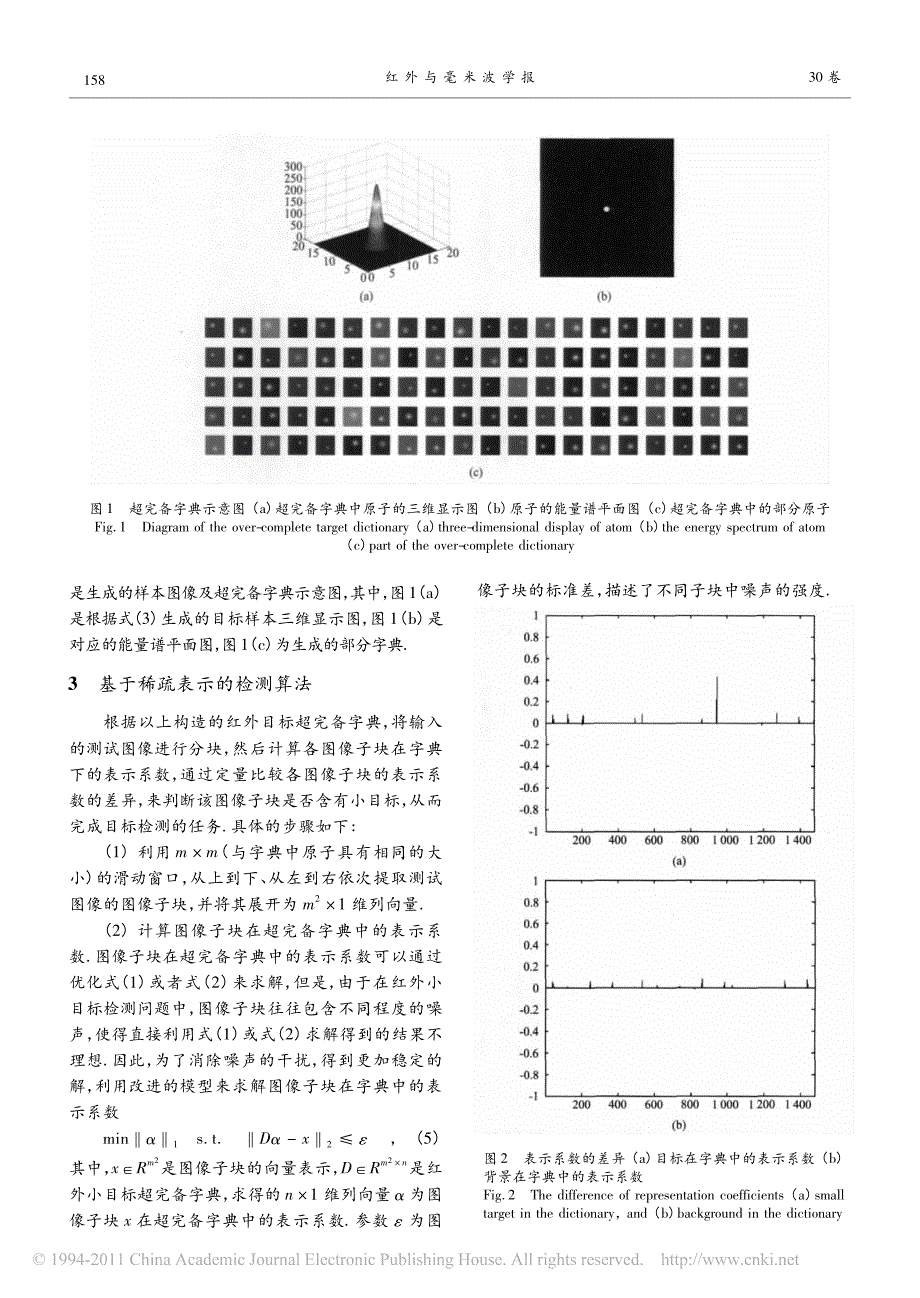基于图像稀疏表示的红外小目标检测算法_第3页