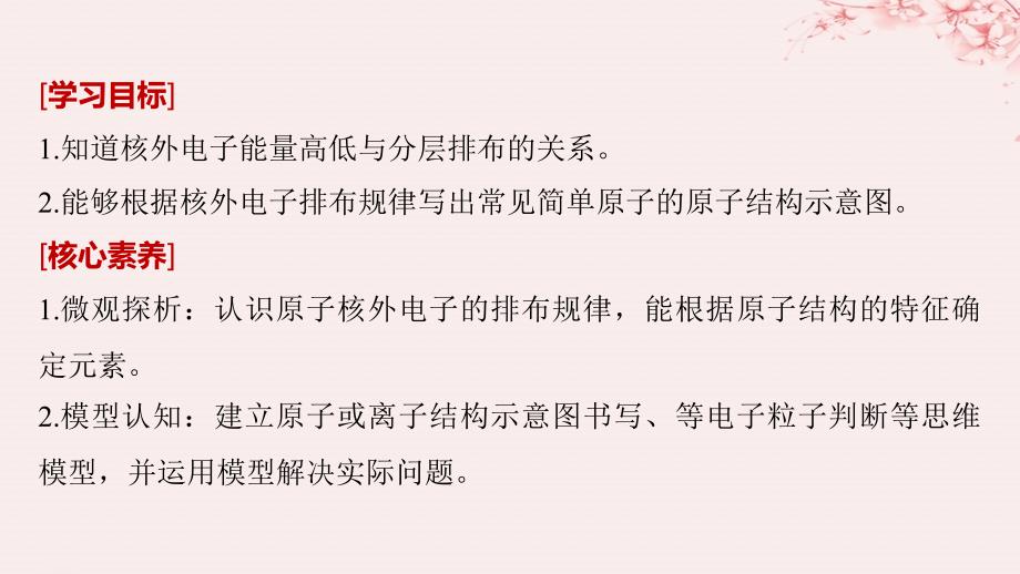 （通用版）2018-2019版高中化学 第一章 物质结构 元素周期律 第二节 元素周期律 第1课时 原子核外电子的排布课件 新人教版必修2_第2页