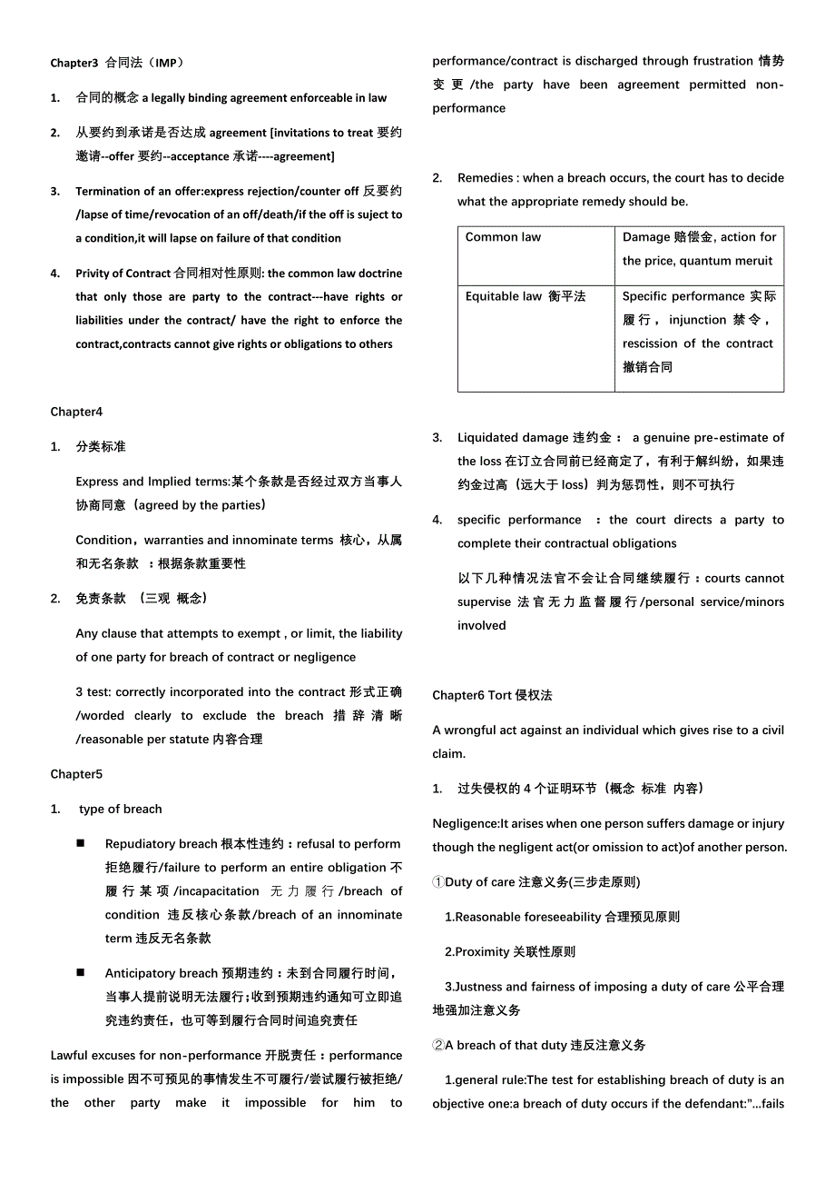 acca-f4-知识点总结_第2页