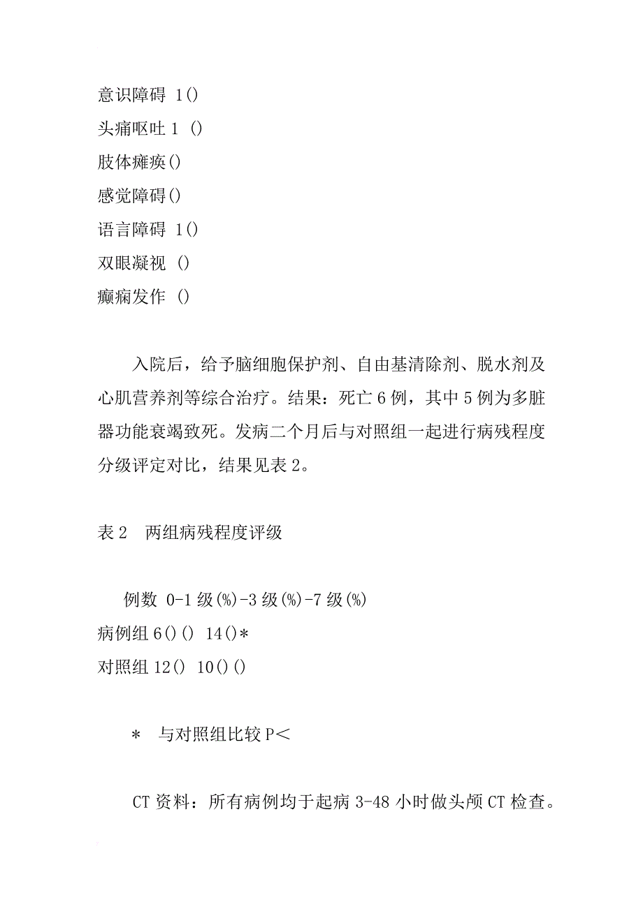 非瓣膜病心房纤颤患者脑栓塞的临床分析_1_第3页