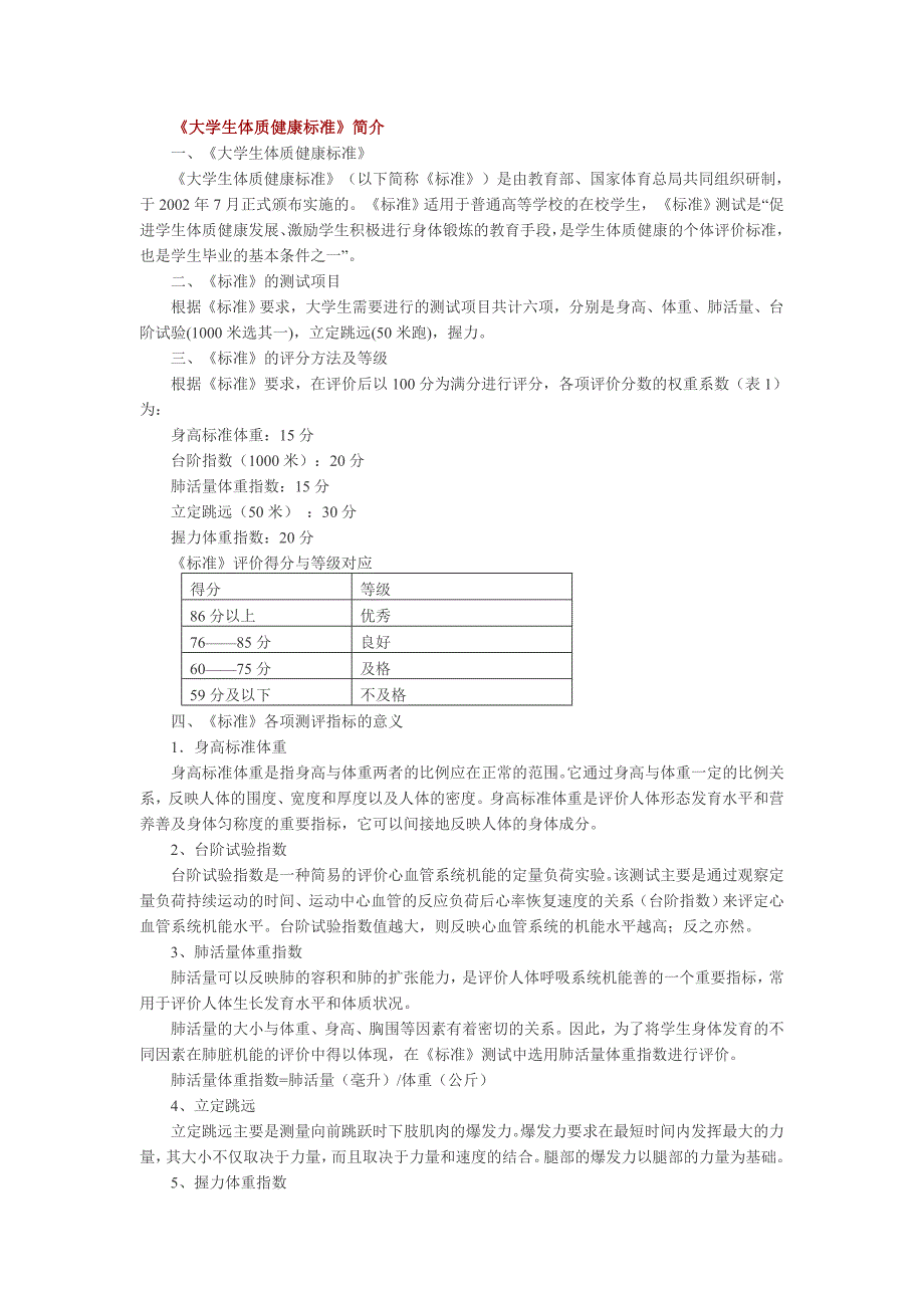 大学生健康标准_第1页